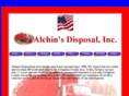 alchinsdisposal.com