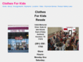 clothesforkidsresale.com
