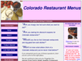 coloradorestaurantmenus.com