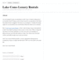 lakecomoluxuryrentals.com