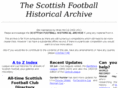 scottish-football-historical-archive.com