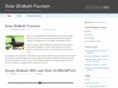 solarbirdbathfountain.com