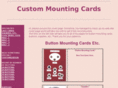 custommountingcards.com