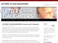 letterstoourdaughters.com