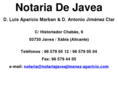 notariajaveajimenez-aparicio.com