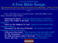 afewbiblesongs.net