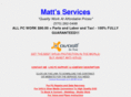 matts-services.com