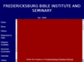 fredericksburgbibleinstitute.org