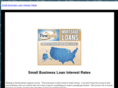 smallbusinessloaninterestrates.com