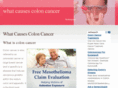 whatcausescoloncancer.org