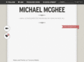 michaelmcgheewrites.com