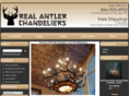 realantlerchandeliers.com