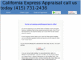 californiaexpressappraisal.com