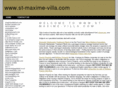 st-maxime-villa.com