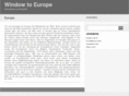 window-to-europe.eu