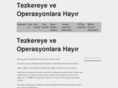 tezkereyeveoperasyonlarahayir.net