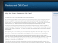 restaurantgiftcard.org