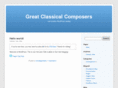 greatclassicalcomposers.com