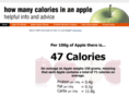 howmanycaloriesinanapple.com