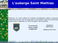 aubergelesaintmathias.com