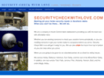 securitycheckwithlove.com