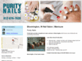 puritynailsbloomington.com