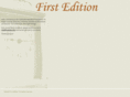 firstedition.biz