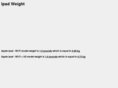 ipadweight.com