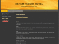 keremresorthotel.com