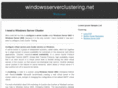 windowsserverclustering.net