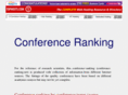 conference-ranking.net