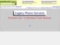 legacyphoneservices.com