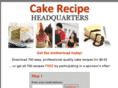 cakerecipehq.com