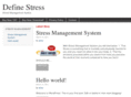 definestress.net