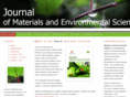 jmaterenvironsci.com