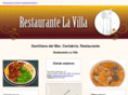 restaurantelavilla.net