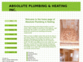 absoluteheatingandplumbing.com