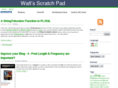 waltscratchpad.com