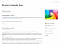 restingmetabolicrate.net