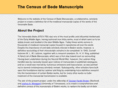 bedemanuscripts.net
