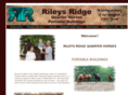 rileysridgequarterhorses.com