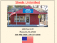 shedsunlimitedmocksville.com