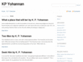 kpyohannan.net