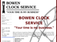 bowenclockservice.com
