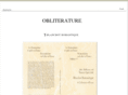 obliterature.org