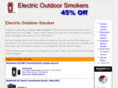 electricoutdoorsmoker.com