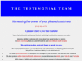 thetestimonialteam.com