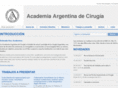 academiaargentinadecirugia.org