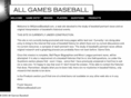 allgamesbaseball.com