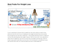 bestfruitsforweightloss.com